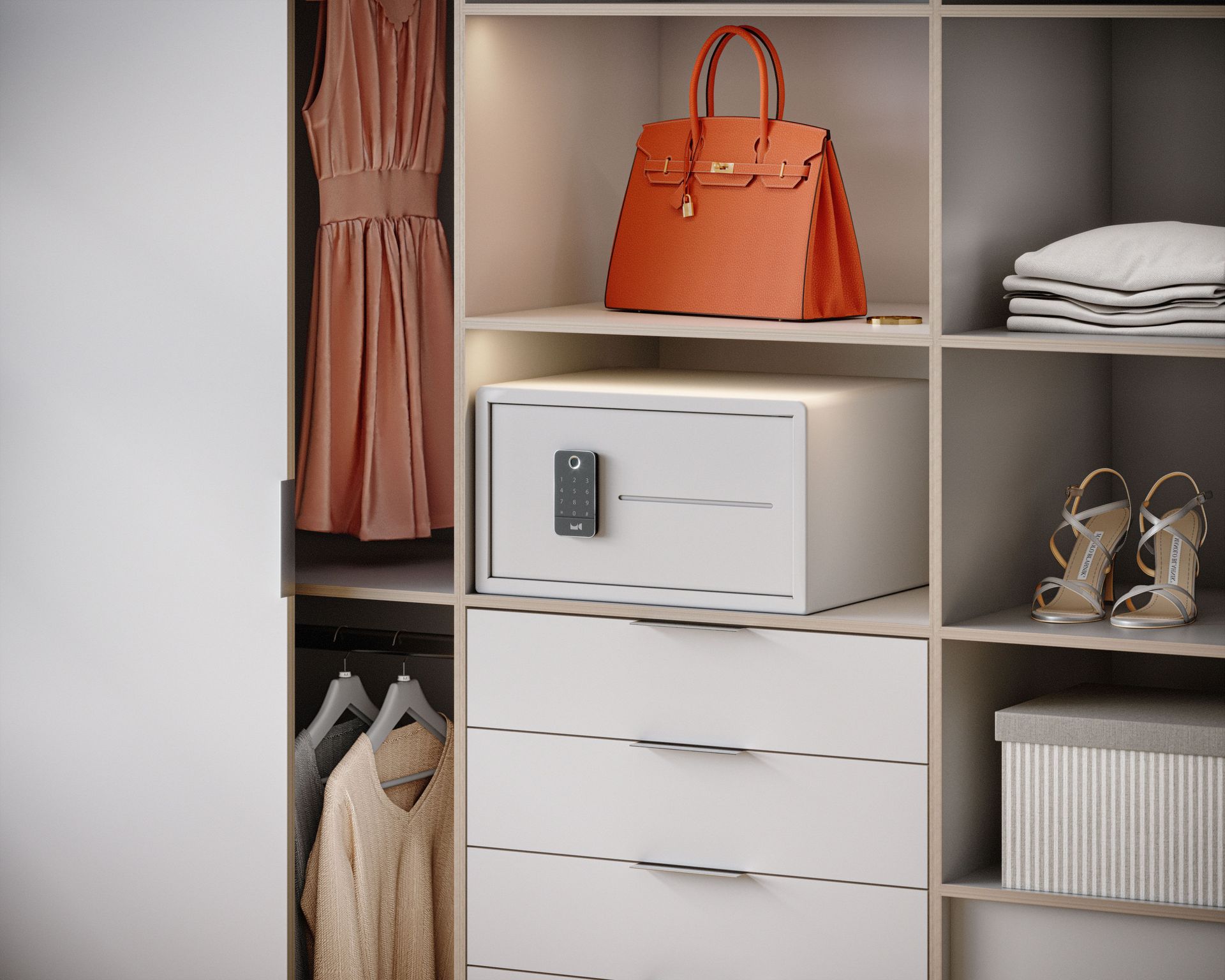 Hidden Closet Safe: 4 Features & Benefits in security