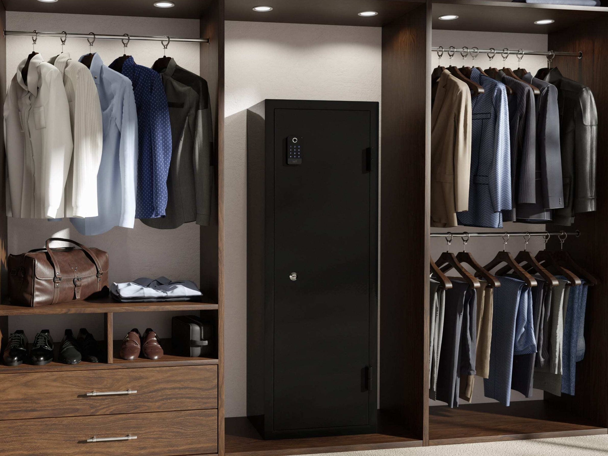 Floorsafe in Men's Closet