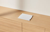 Half Safe Shelf in White