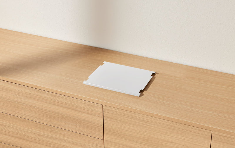 Half Safe Shelf in White