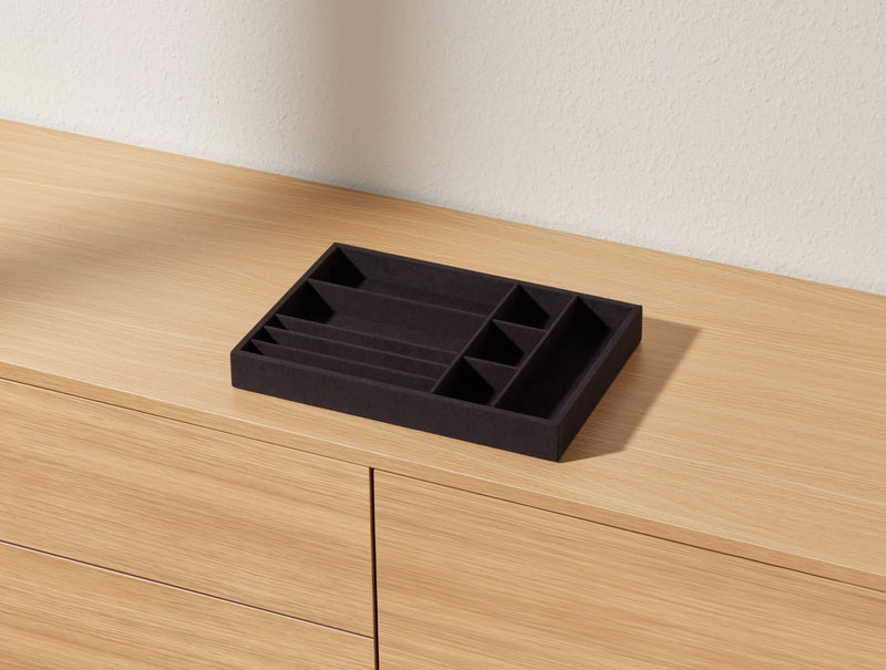 7-section fire-safe tray