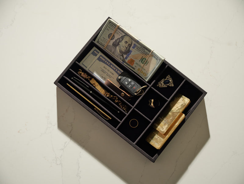 7-section fire-safe tray