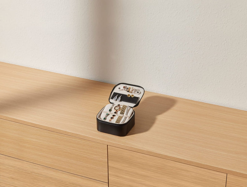 Jewelry Case Holding Jewelry