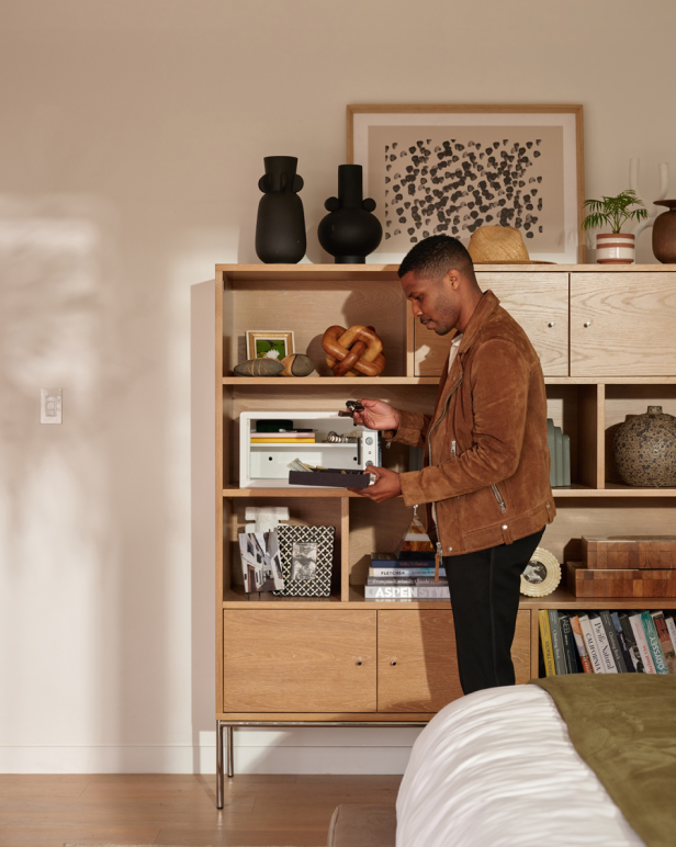 Safe in Bedroom