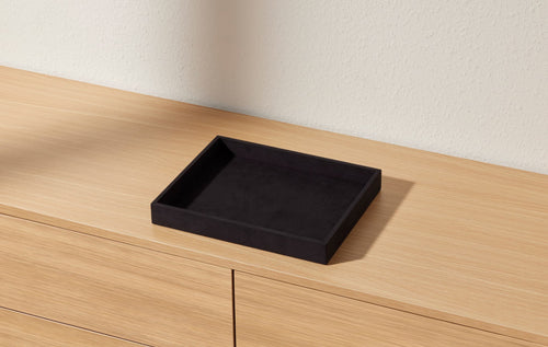 Open Tray in Black