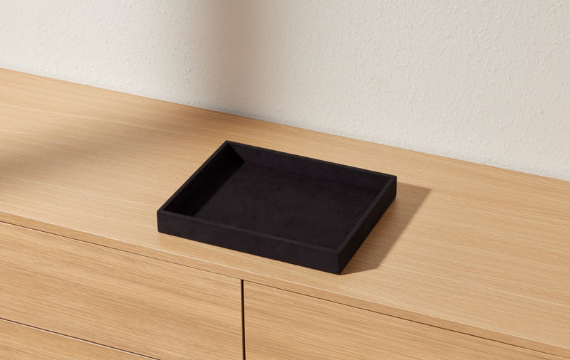 Open Tray in Black