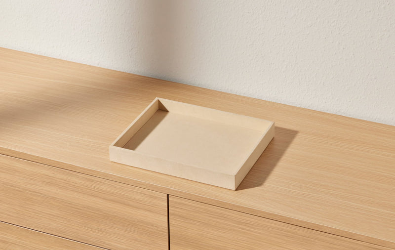 Open Tray in Beige