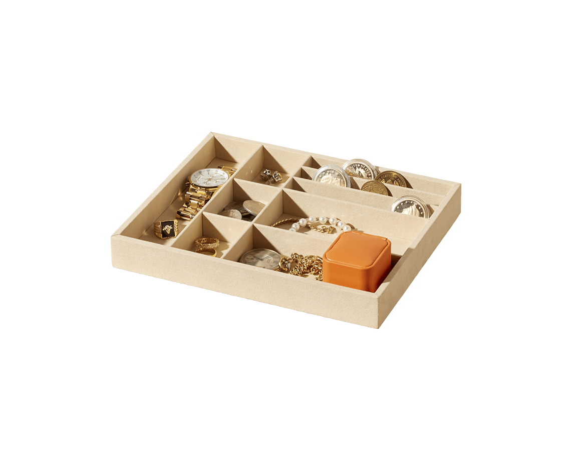 7-section fire-safe tray