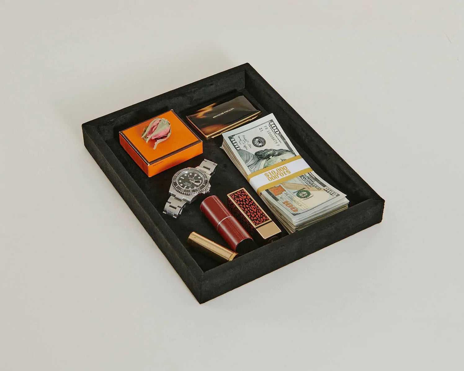 fire safe tray space black