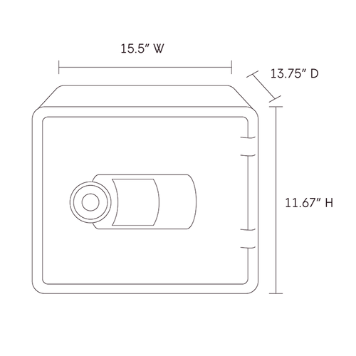 Dimensions of a Mycube Fire: 15.5