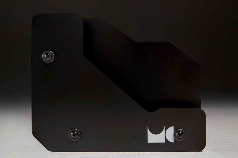 Pistol Holder in Black Side View 